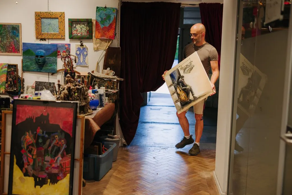 adam serafin art exhibition: andover
