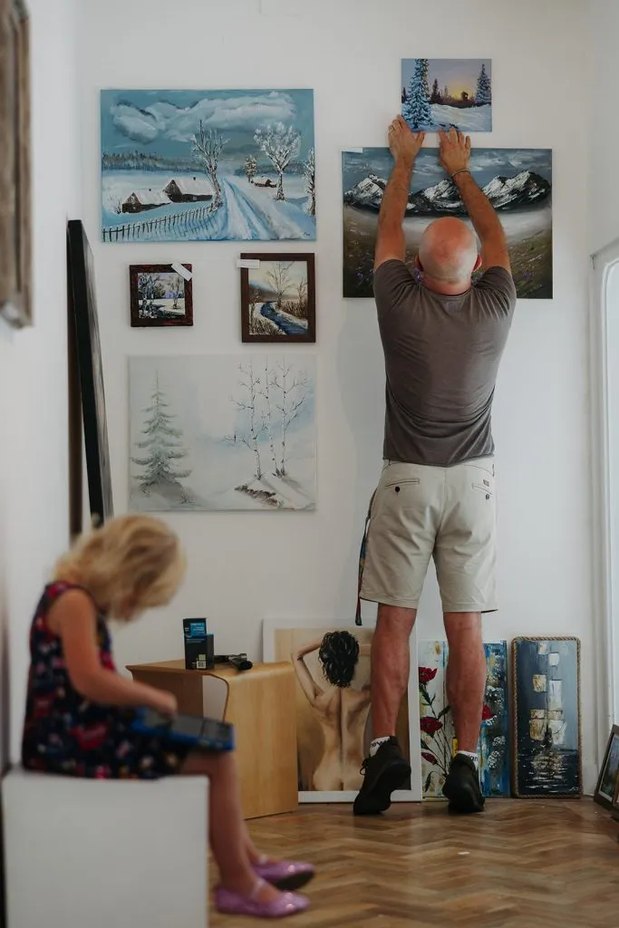 adam serafin art exhibition: andover