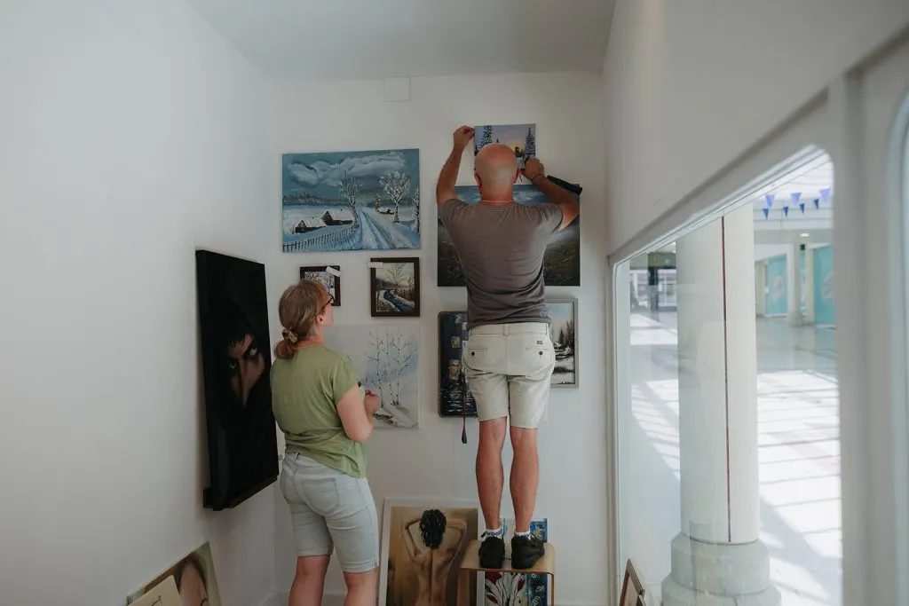 adam serafin art exhibition: andover