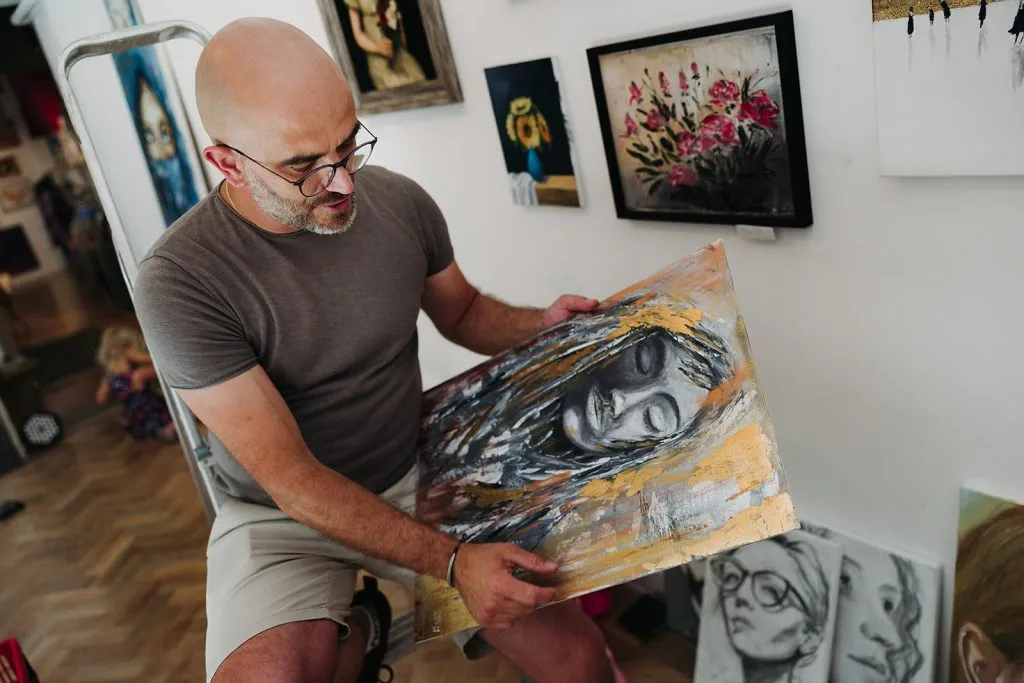 adam serafin art exhibition: andover