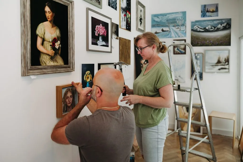 adam serafin art exhibition: andover