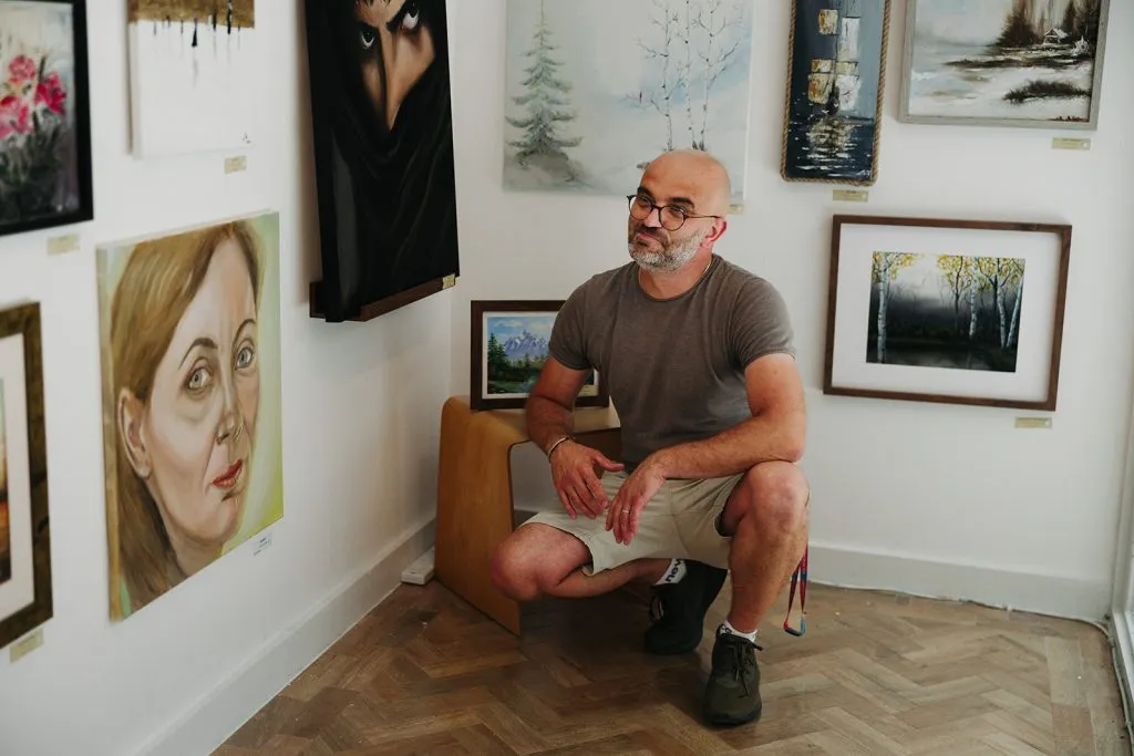 adam serafin art exhibition: andover
