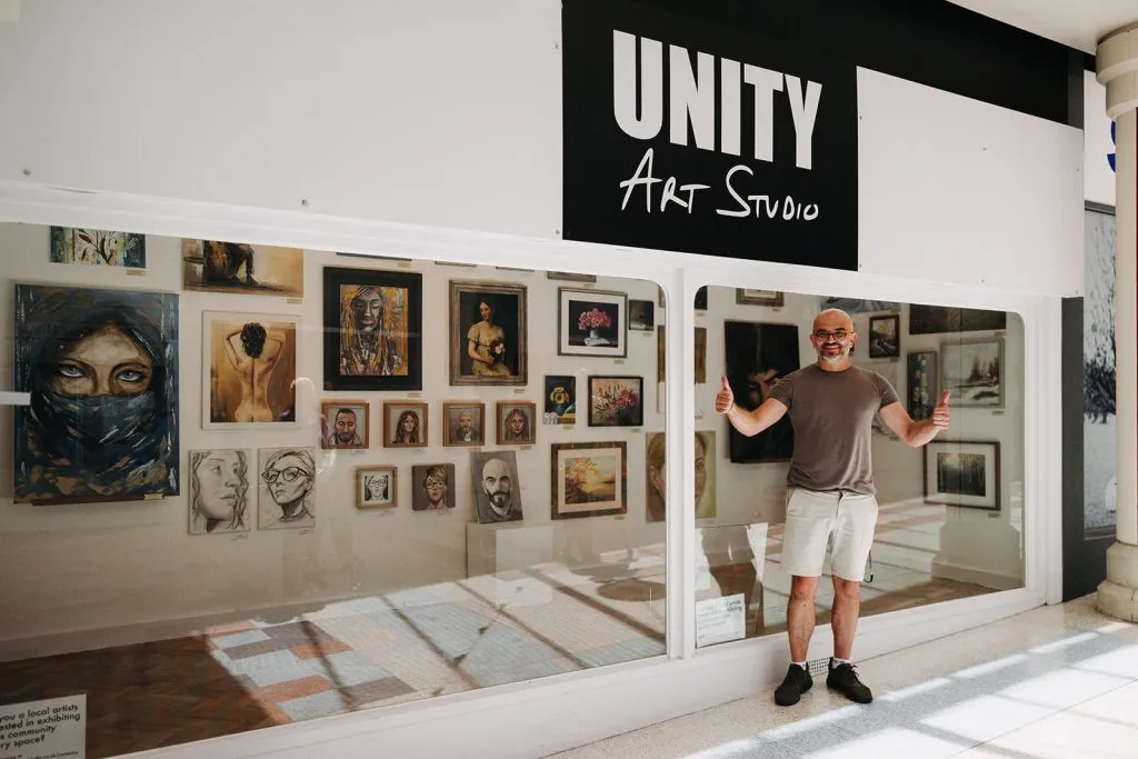 adam serafin art exhibition: andover